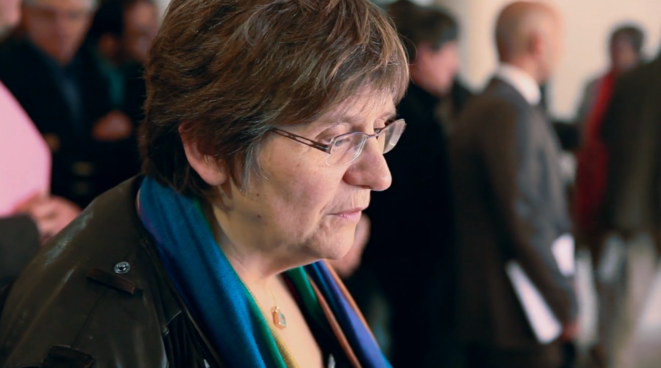 Chantal Guittet © Capture d'écran Voeux 2014/Vimeo Chantal Guittet © Capture d'écran Voeux 2014/Vimeo
